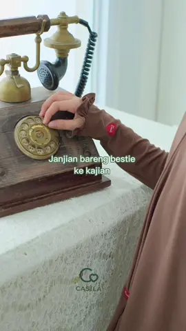Gak perlu bingung lagi cari outfit satset tapi tetep simple dan mewah😍❤️  #tumbuhbersamacasila #gamisumrohanak #gamissethijab #gamisanak #gamisilarana 