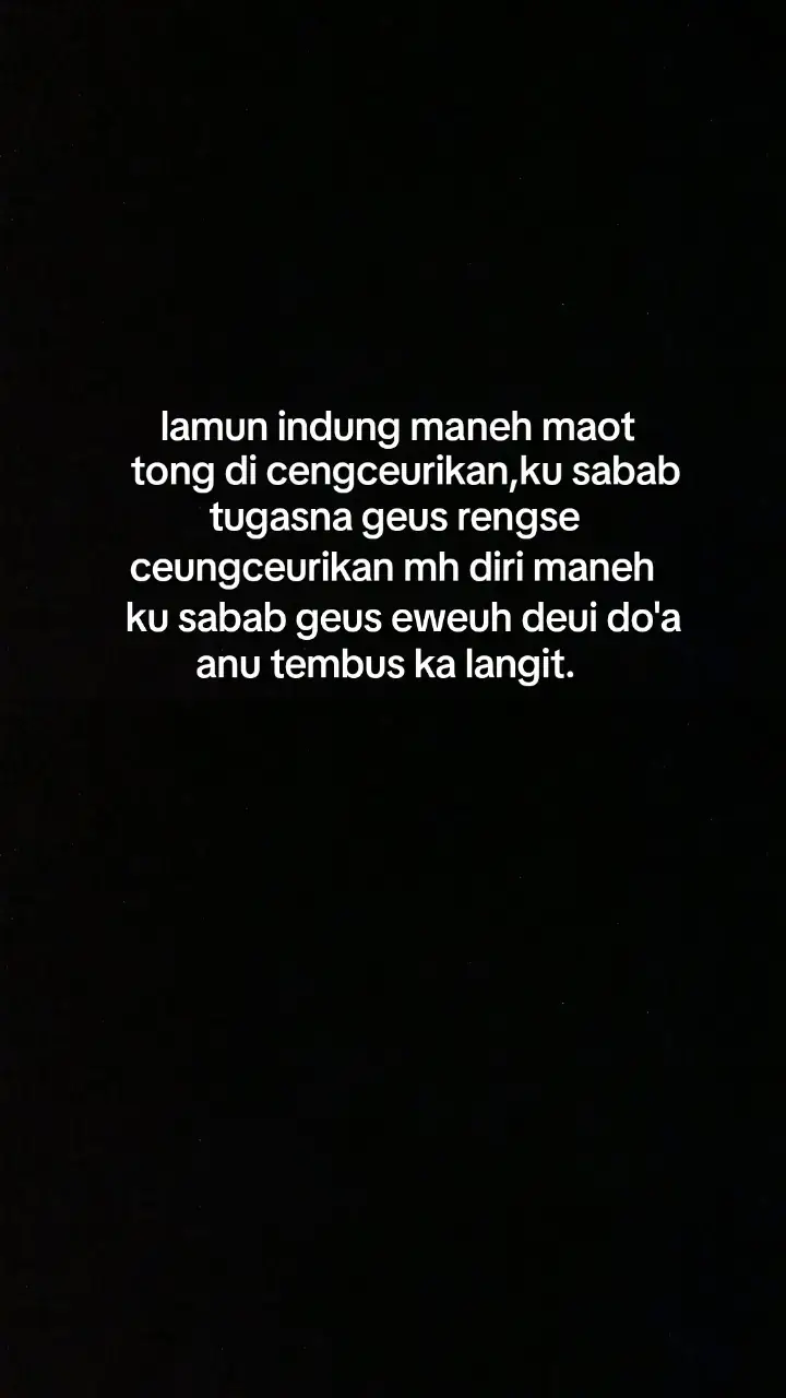 #mumpung masih araya keneh kolot cing nyaraah ka kolot,