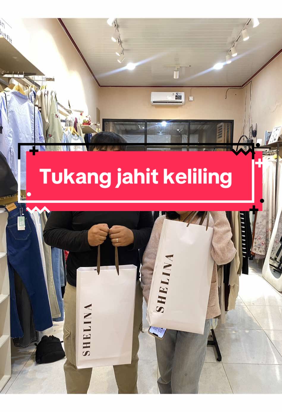 Hiii teman-teman  Kenalin aku Shena penjahit online asal Tigaraksa Kab. Tangerang.  Untuk jahit di sini kalian bisa aku bantu ukur online atau ketemu untuk area Tangerang Kota - Jakarta setiap weekend dan kalian bisa datang langsung ke workshop juga di area Tigaraksa ✨ Ask & order  WA 0856-9255-5953  IG @shelina.atelier  #penjahitonline #jahitonline #jahittangerang #jahitjakarta #jahitkebaya 