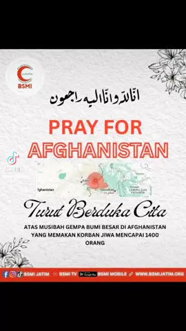 Innalilahi wa innailaihi rojiun. Gempa bumi dahsyat terjadi di Afghanistan, pada tanggal 1 September 2025, korban lebih dari 1000 jiwa #afganistan  #gempabumi 