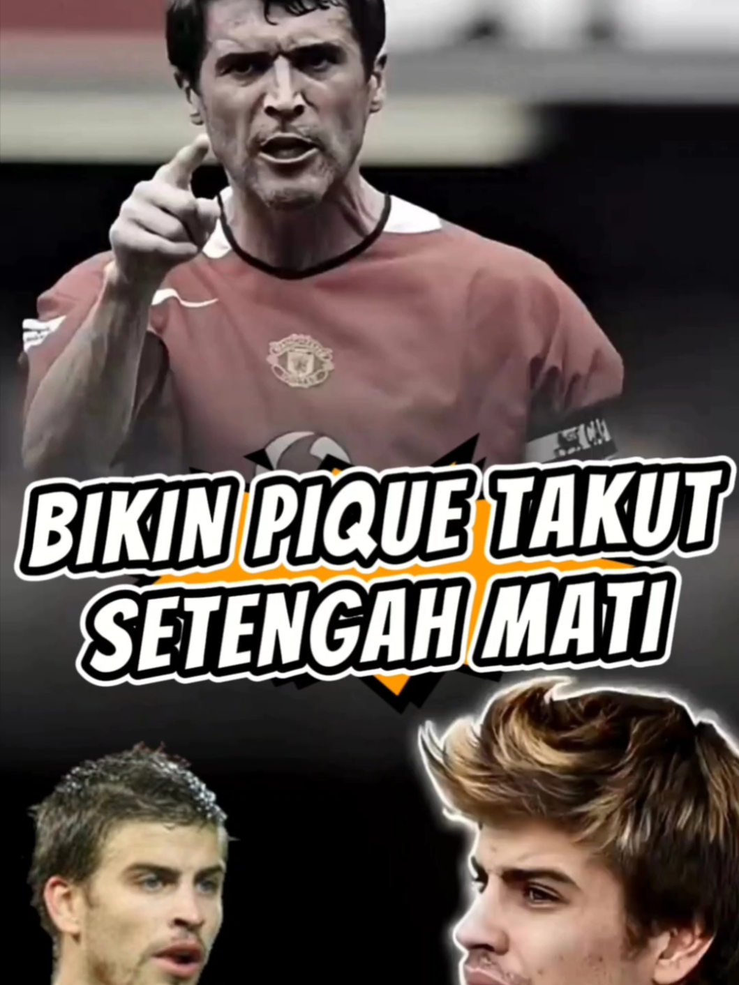 Roy Keane Bikin Gerard Piqué Hampir Kencing di Celana #gerardpique #manunited #roykeane #footballtiktok_harianbola #fypシ゚tiktok 