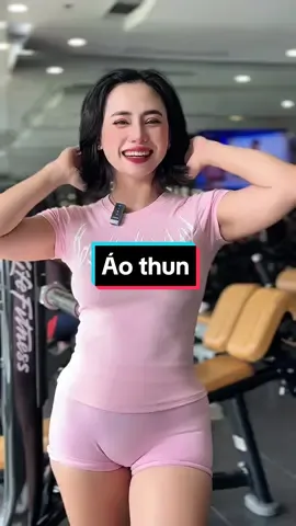Lựa chọn tinh gọn, áo thun tập gym dễ dàng phối cùng quần 🌟 #vothao #dotapgymnu #aotapgym