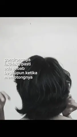 yah harus potong rambut setlh 4 bulan #gondrong #fyp#potongrambut #trendgondrong 