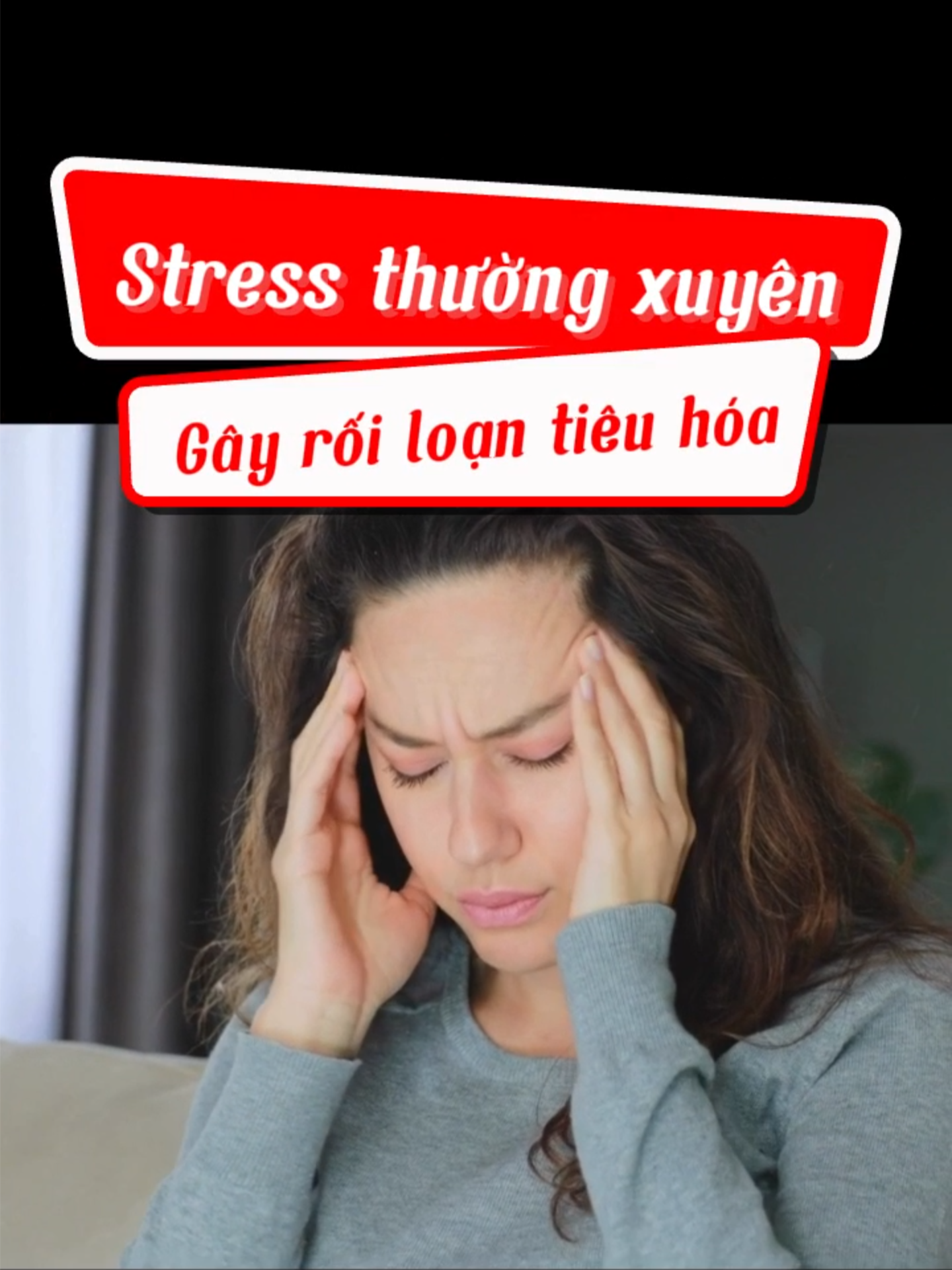 Stress, căng thẳng thường xuyên gây rối loạn tiêu hóa, đau bụng #kimthankhang #kimthankhangplatinum #suynhuocthankinh #roiloanloau #cangthang #stress