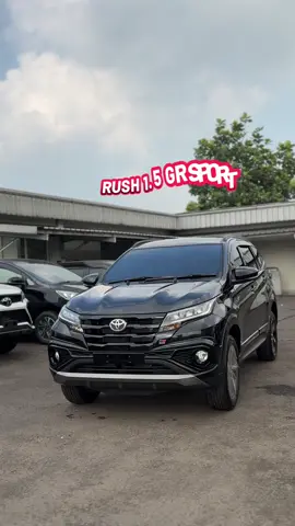 Pesona Toyota Rush GR Sport Hitam #toyotarush #rushgrsport #toyotatangerang #fyppppppppppppppppppppppp 