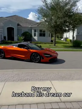 Buying her husband’s dream car is every wife’s dream 🚗💕#Love #foryou #fyp #emotional #surprise #dreamcar #husbandwife #usa 
