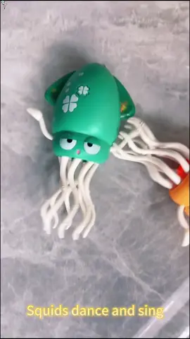 Squid serves as a song and dance director #crawlingtoy #toys #tiktokmademebuyit #fyp #babytoys 