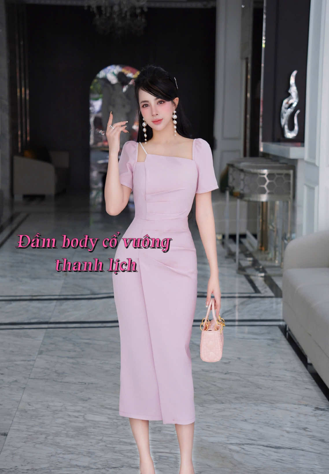 Vừa diện đi làm , cũng có thể diện đi tiệc được luôn , quá tiện chị em mình ha #zámi #reviewváyđẹp #đầmdựtiệcsangtrọng 