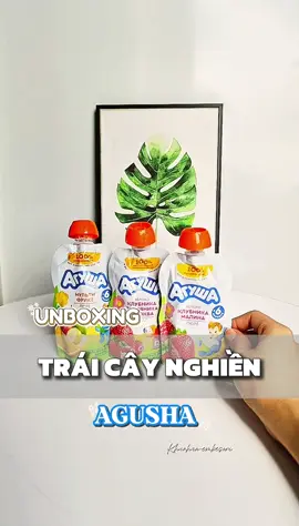 Unboxing, Trái cây nghiền Agusha cùng Embe Sơri #khanhanembesori #daily_embesori #agusha #traicaynghien #traicaynghienagusha 