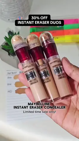 ✨ POV: Your concealer is 30% off. From Sept 5–9 only — grab the iconic Instant Eraser Concealer now! @Ninii 🫰 #MaybellinePH #InstantEraserPH #MaybeItsInstantEraser #EraseItAll 