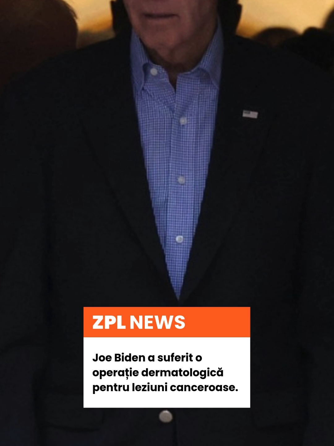 Joe Biden a fost operat pentru a i se îndepărta leziuni canceroase de pe piele. Casa Albă spune că se recuperează bine. #biden #sua #sanatate