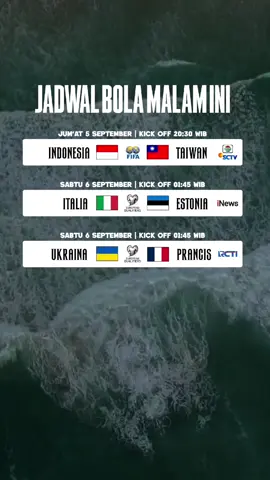 Jadwal Bola Malam Ini #wcqualifiers2026 #fyp #fifamatchday #jadwalbola 