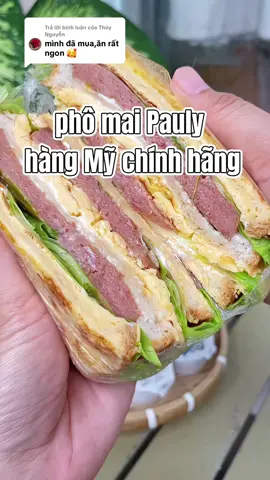 Trả lời @Thúy Nguyễn Phô mai Pauly Mỹ péo mịn thơm ăn kèm món gì cũng ngon #phomai #pauly #kemphomai #creamcheese #anvatngon 