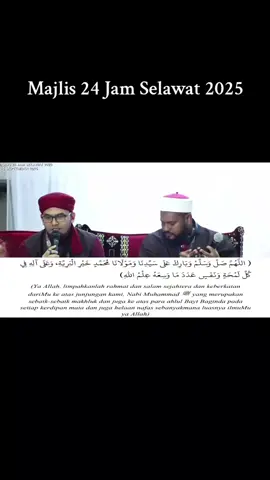 Majlis 24 Jam Selawat 2025 Selawat oleh Ustaz Abdul Hadi dan Ustaz Shahril @BMHadiey @Shahril Shahimi @DEWAN SELAWAT TAMAN MAHABBAH  #ustazneezamalbanjari #dewanselawatraudhahmuhibbin #maulidurrasul #24jamselawat #babulmusthofa 