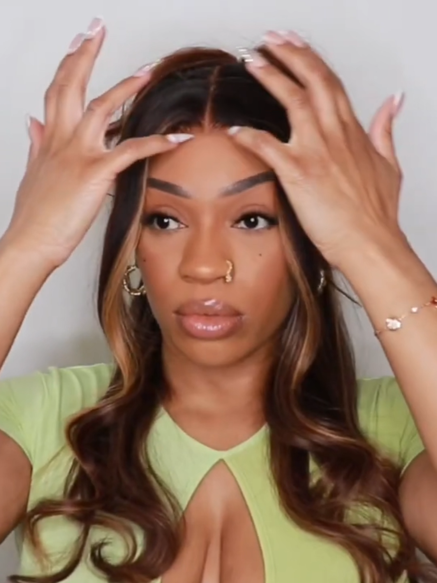 Cut the hassle and go! | Double Security | Elastic Drawstring | Money Piece Highlights Wig Code is Dominic033NG $110 OFF CODE: RPGSHOWTK #rpgshowwig #highquality #humanhairwig #beginnerfriendly #tutorial #gluelesswig #wiginstall #wig #3dgluelessmax #maxipartwig