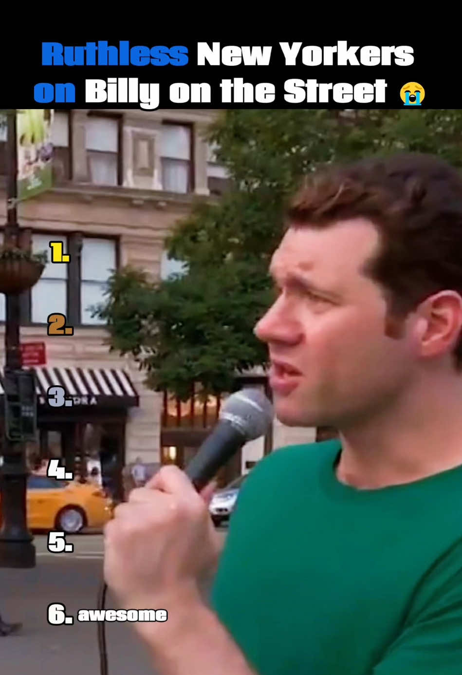 When Strangers Are Colder Than Billy #billyeichner #billyonthestreet #street #streetinterview #funny