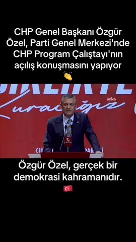 Özgür Başkanım dimdik ayakta! #chp #lider #özgürözel #konuşma #adalet @Özgür Özel @CHP 🇹🇷 