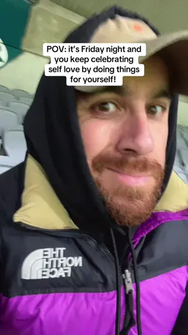 Self care. Doing things I love to do on my own. #selflove #smile #footy #mcg #loveyourself 