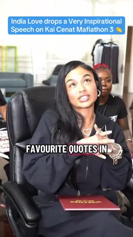 India Love drops a Very Inspirational Speech on Kai Cenat Mafiathon 3 👏 #kaicenat #mafiathon3 #indialove #fyp #Twitch 
