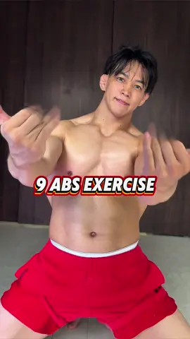 9 abs exercise‼️ . . #abs #absworkout #exercise #training #forearmworkout 