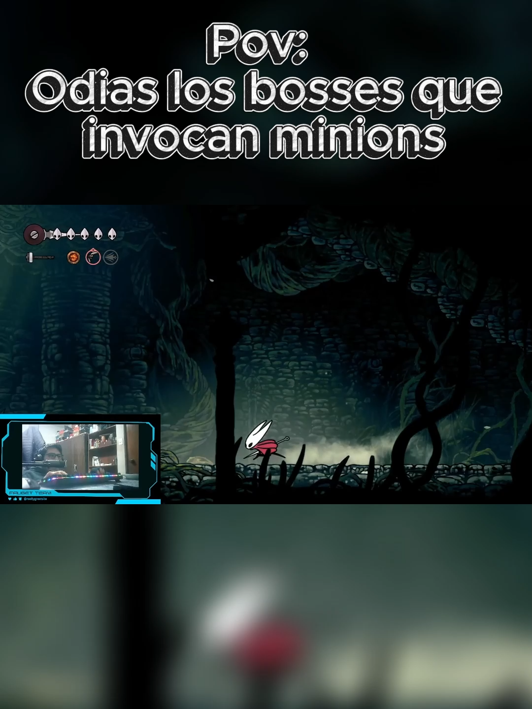 ODIO LAS INVOCACIONEEEES#streamer #videogames #Viral #fypツ #Platino #cazatrofeos #gaming #trofeoplatino #GamingOnTikTok #hollowknight #hollowknightsilksong #Hornet #TeamCherry #Funny
