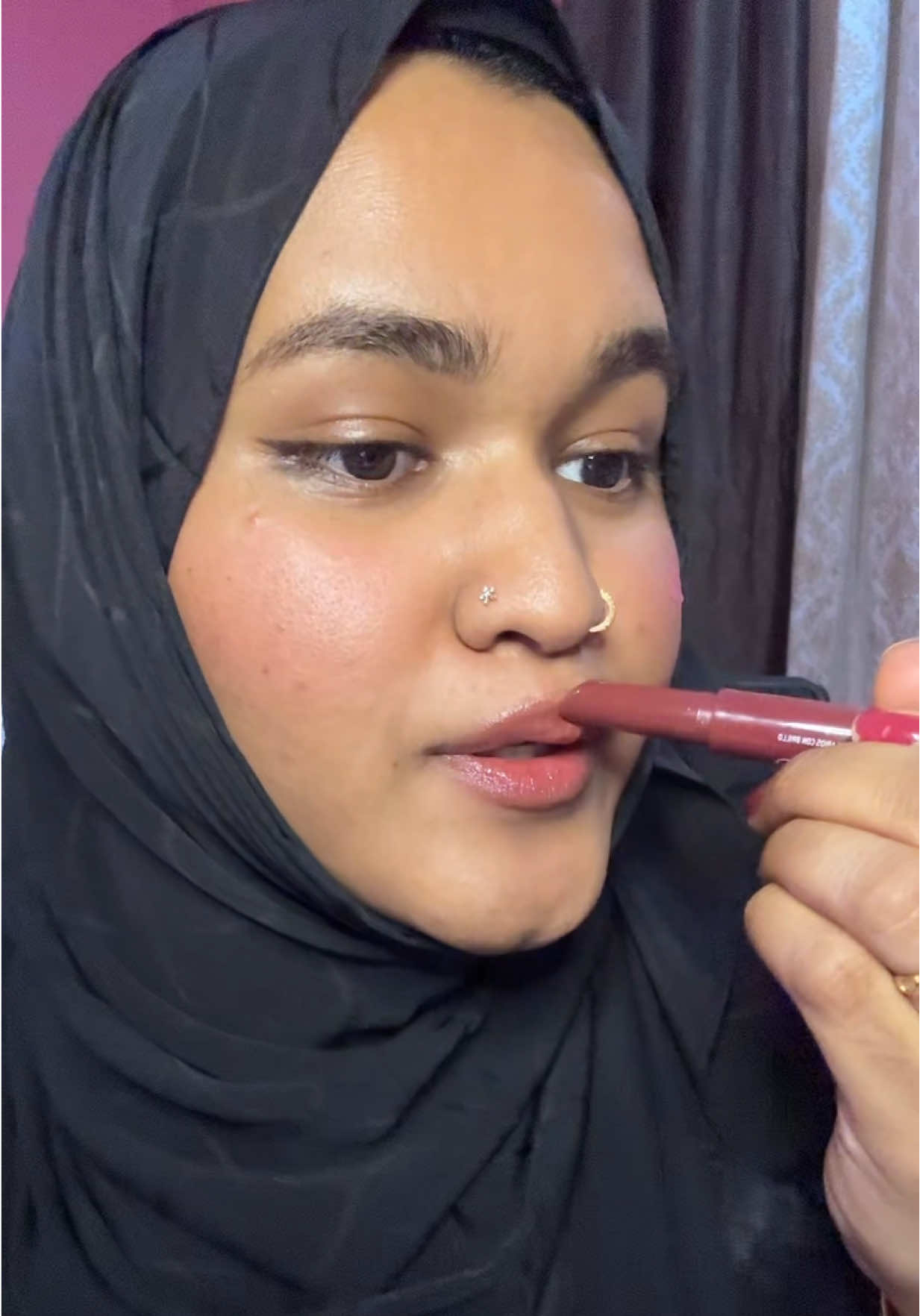 Best brown girl lip combo to impress your man ! #grwm #browngirlmakeup #nyxdubai #nyx 