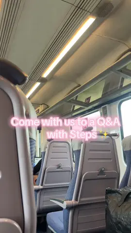 Come with us to a Q&A with Steps ✨🪩 we can’t wait to have Here & Now - The Steps Musical with us at Stockton Globe this December 💙 Tickets on sale now! #steps #stepsmusical #hereandnow #hereandnowmusical #popmusic 