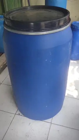 drum plastik 250 liter  #murahbanget #kualitaspremium👍🥰 #murahbanget 