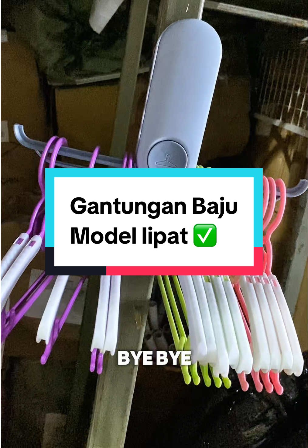 Rak baju berantakan? 😅 Kini ada solusinya! ✨ hemat ruang, kuat, dan praktis dipakai di mana saja.  Cocok untuk rumah minimalis maupun kos-kosan. 🏠 #rekomendasi #gantungan #gantunganlipat #promoguncang99 #gajiansale 