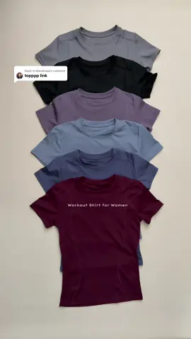 Replying to @Marrianaaa  workout top/ drifit shirt #drifitshirt #drifitshirtforwomen #workouttop #gymtopforwomen #womensworkouts 