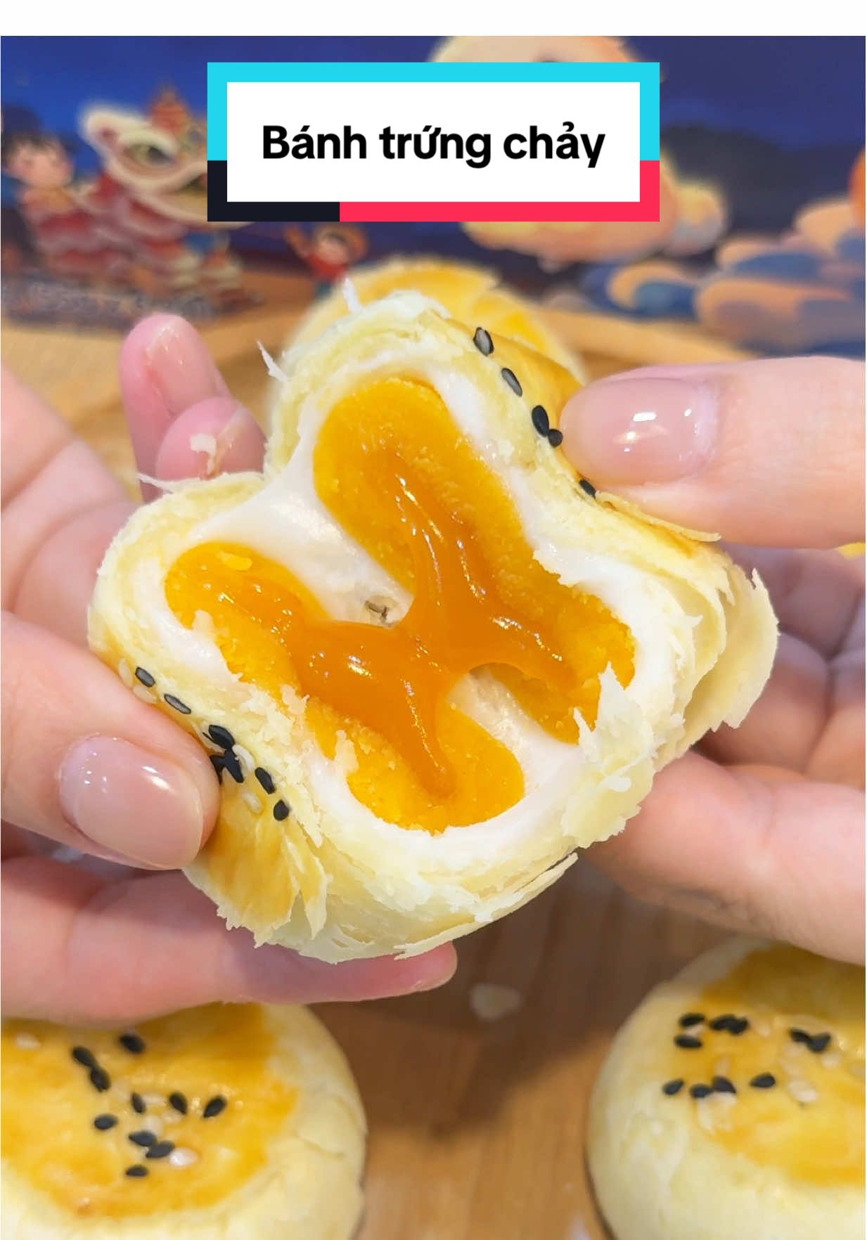 Chỉ có thể là bánh trứng chảy ngàn lớp #meberyne #review #banhtrungchaynganlop #mycandyvietnam #LearnOnTikTok 