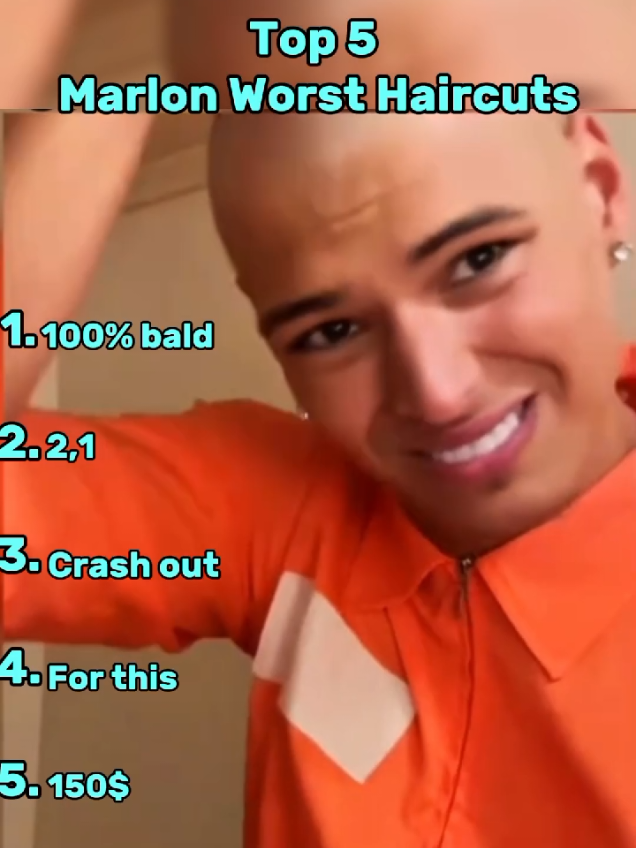 Marlon Worst Haircuts #marlon  #funniest  #treanding  #challenge  #top 