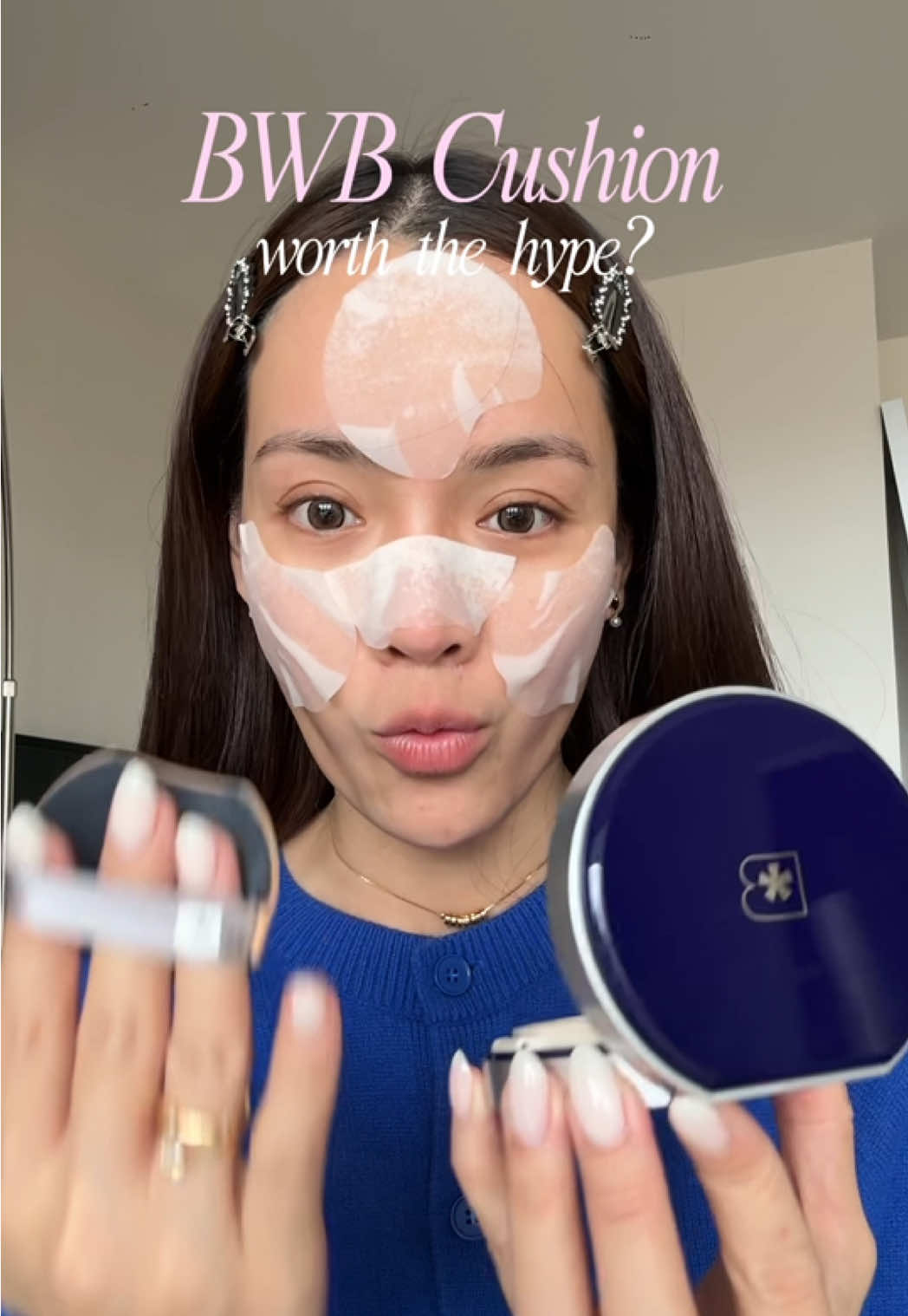 คุชชั่น No.1 ในใจ ณ ตอนนี้ ยกให้ BWB ค่ะ 💙✨งานผิวแบบไว้ใจได้ Skin-loving & Busy Proof ต้องยกให้เค้าจริงๆ ใครเล็งไว้อยู่ 9.9 เตรียมกดใส่ตะกร้าไว้ได้เลยค่า #bwbcushion #รีวิวคุชชั่น #earknatchalee 