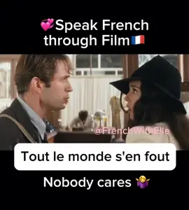 Học tiếng pháp qua phim ngày 2. Nay chúng ta học cụm Tout le monde s'en fout dịch tiếng việt là không một ai quan tâm ạ 🇫🇷🇫🇷🇫🇷#viralvideo #learningfrenchlanguage #motivation #french #viral 