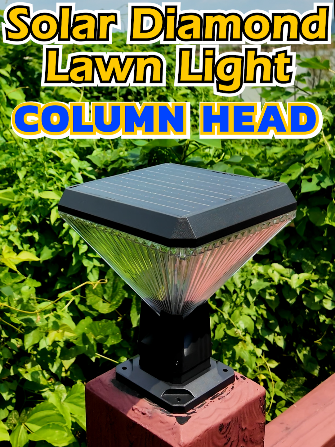SUNC Solar Diamond Lawn Light: Removable light pole, suitable for placing on on the column head, lawn, garden and courtyard, waterproof solar landscape light, garden decoration#sunc #suncsolar #solarlights #solarpower #solarlighting #outdoorlighting #solarenergy #solar #light #outdoorlights #gardenlights #solarlight #gardendesign #lawnlights #solarlawnlight #lanscape #lawn