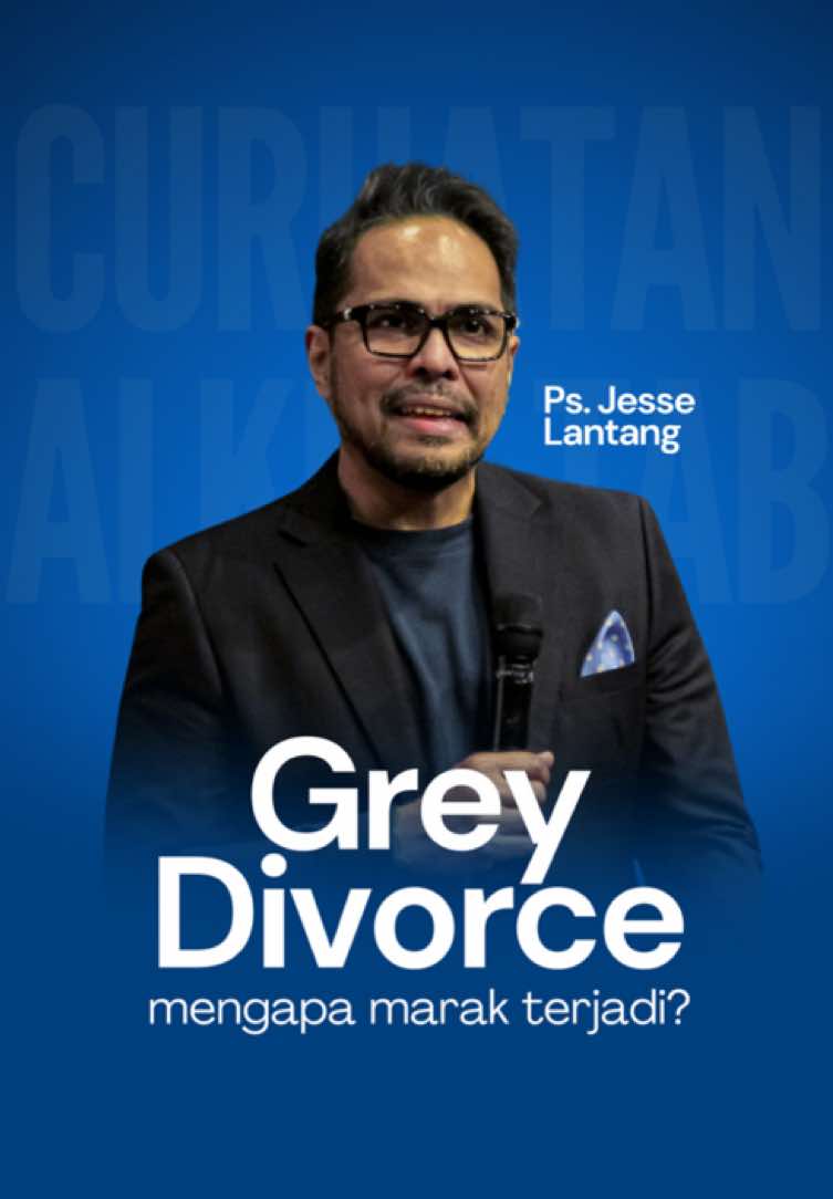Banyak pasangan mengalami grey divorce bukan karena hilangnya cinta, tapi karena hilangnya obrolan sehari-hari. 🎬 @ndcministry | LIVE STREAMING Pk. 09.00 | Minggu, 20 Juli 2025 | Ps. Jesse Lantang 🎤 Ps. Jesse Lantang  ♻️ Share, Save & Like ya! ✨️ Go follow @curhatan.alkitab  #curhatanalkitab #khotbahkristen #jesselantang #sermonclip 