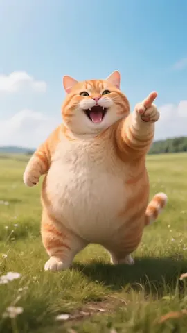 #cat #fatorangecat #cutecat #cartoon 