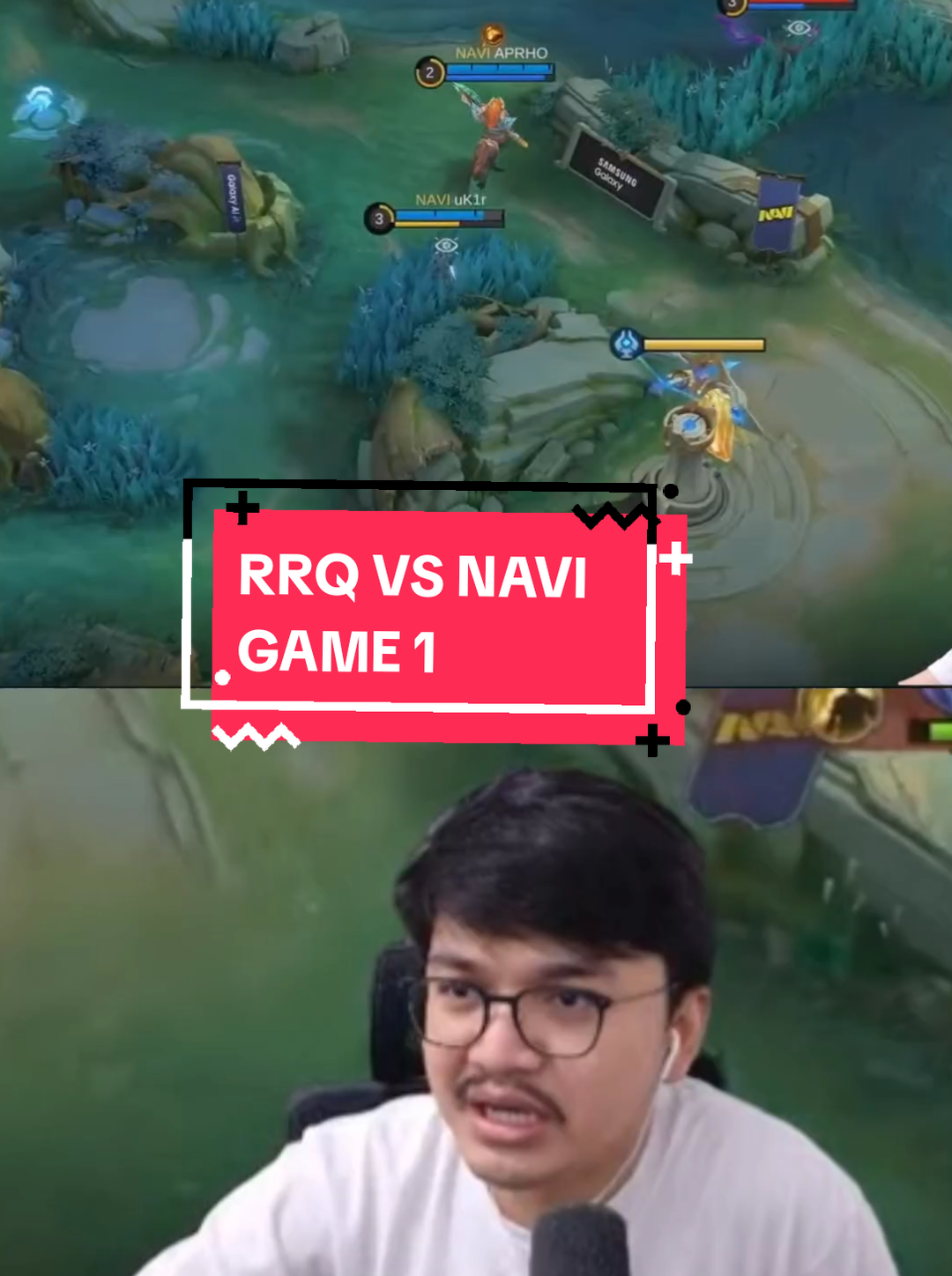 HIGHLIGHT RRQ VS NAVI | GAME 1 | MPL ID S16 | WEEK 3 DAY 1 | REACTION MAS ADE #set1awanade #rrqhoshi #navi #MLBBNEXT2025 #SeasonsEndGiveaway 