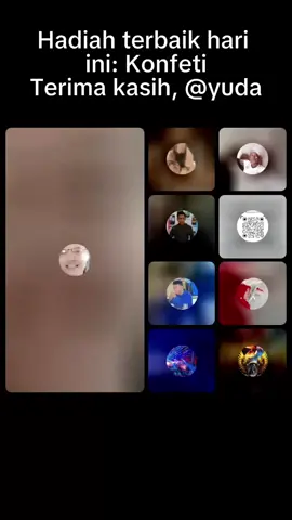 yuda, terima kasih atas Hadiah luar biasa yang Anda kirim di LIVE saya! Momen ini akan saya hargai selamanya. #tiktoklive #livehighlights #livegift #confetti #konfeti