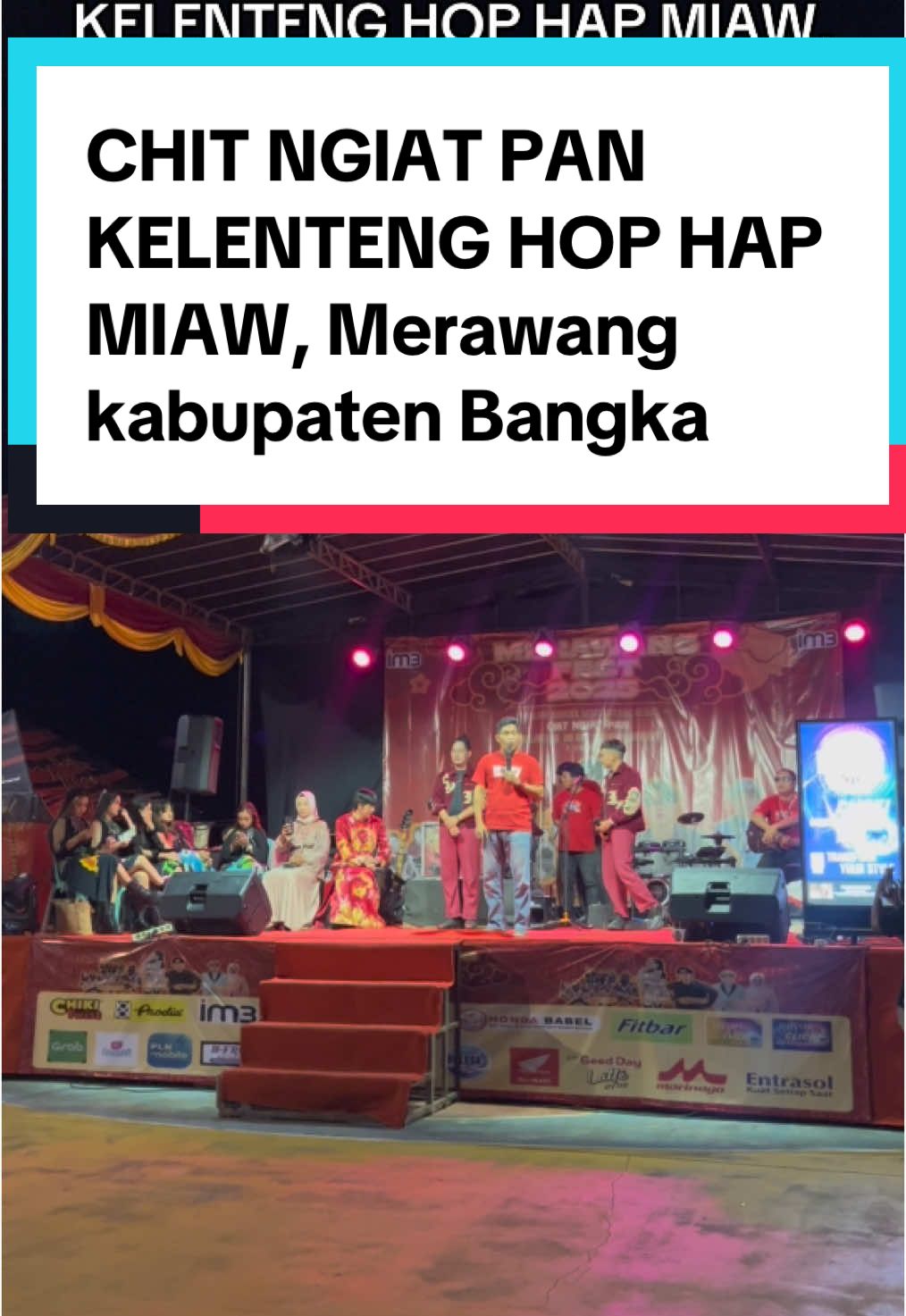 CHIT NGIAT PAN KELENTENG HOP HAP MIAW, Merawang kabupaten Bangka #imwababel #imamwahyudi #imwabangka 
