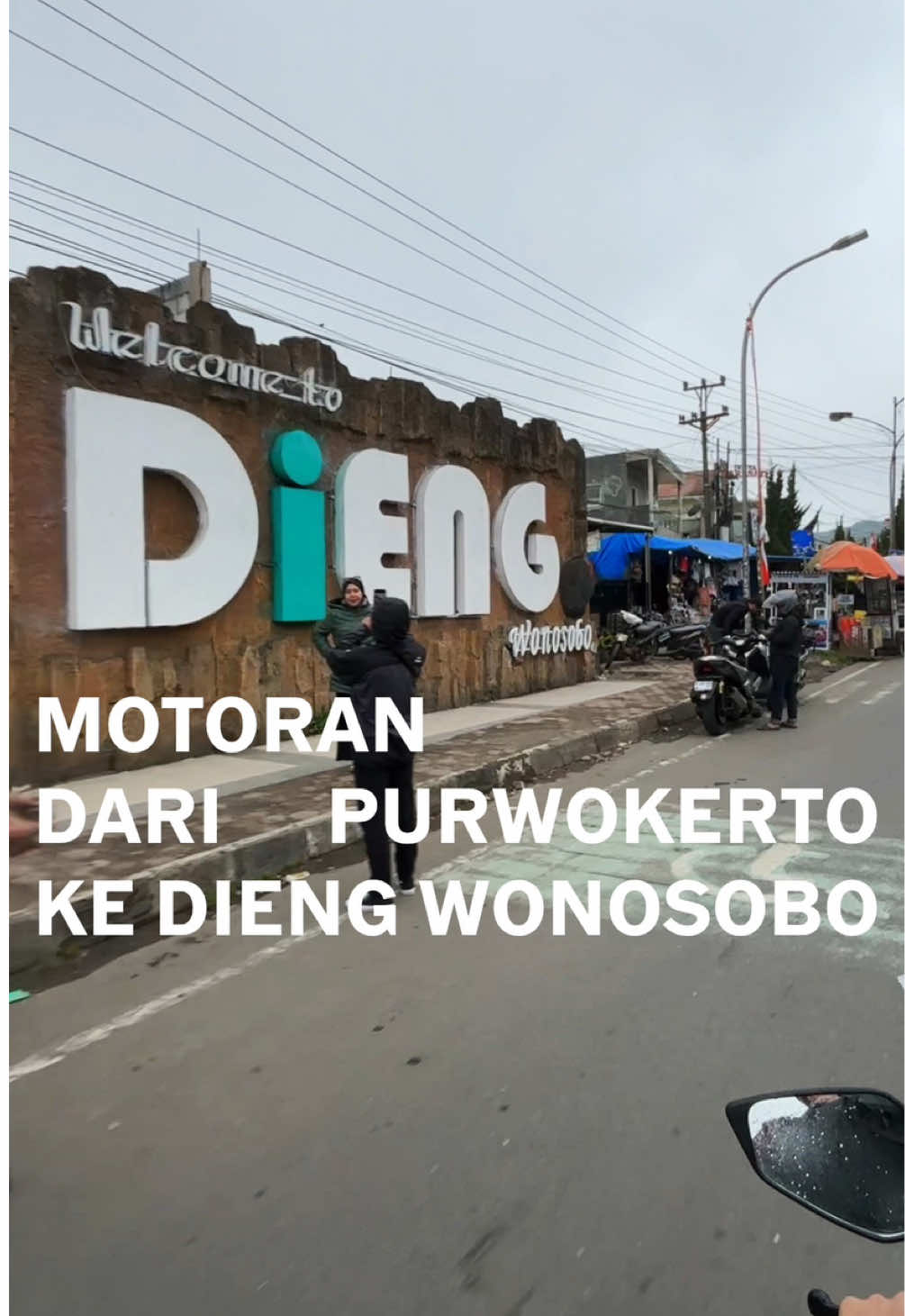 Motoran dari Purwokerto ke Dieng Wonosobo versi hujan + kabut #motoranpurwokertodieng #purwokerto #dieng #wonosobo #fyp 
