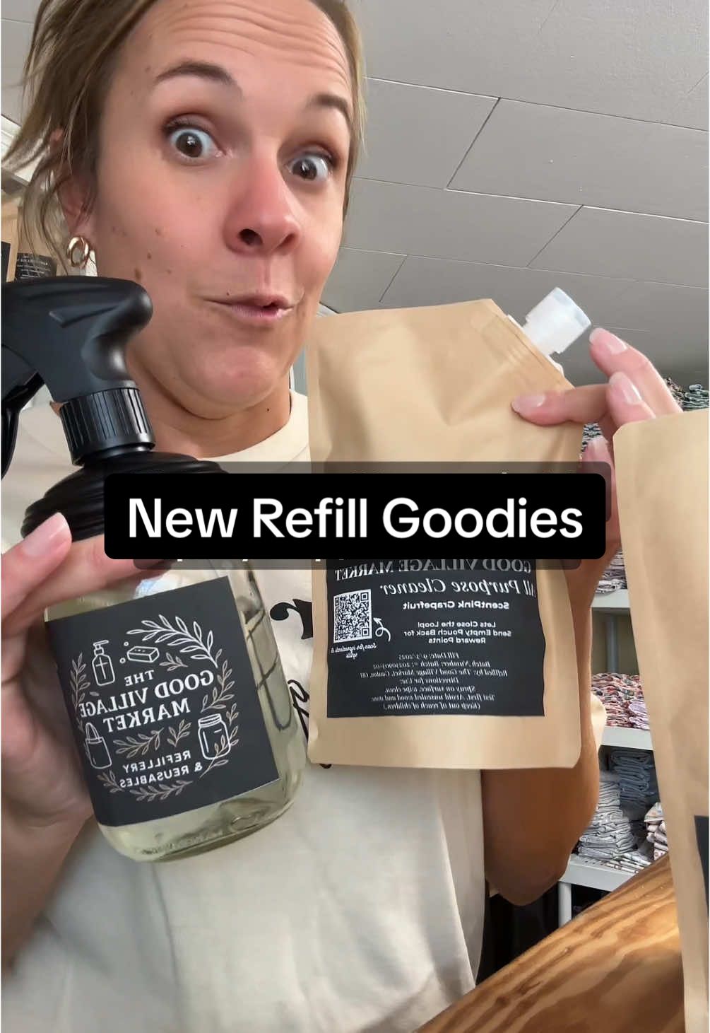 It’s here! ✨ Our NEW Dishwasher Powder just dropped 🌱 Hypoallergenic, nontoxic, and refillable — ready to take on all your dirty dishes. Shop now, link in profile 🧽 #TheGoodVillage #EcoMom #RefillStation #SustainableLiving #GreenCleaning 
