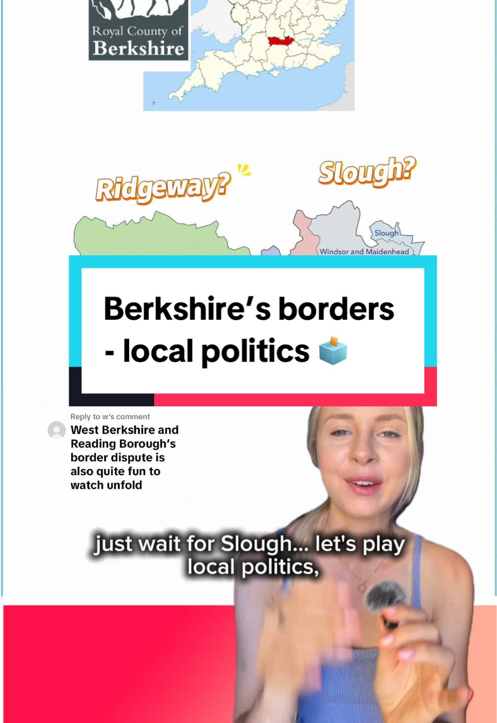 Replying to @w EPISODE 5: What do you think? Reading between the Berkshire lines? 🤭📚 This one is a pretty central England puzzle piece 🧩 #ukpolitics #politicstiktok #devolution #berkshire #thatisnewstome 
