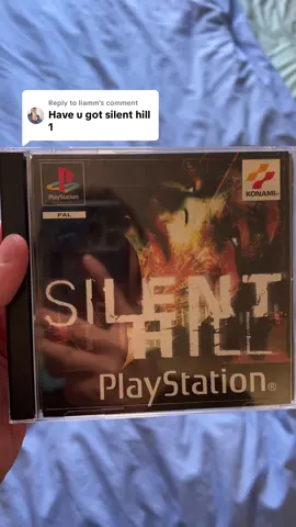 Replying to @liamm yes I have most expensive game in my collection so far. #silenthill#horrorgame#playstation#ps1#ps1games.