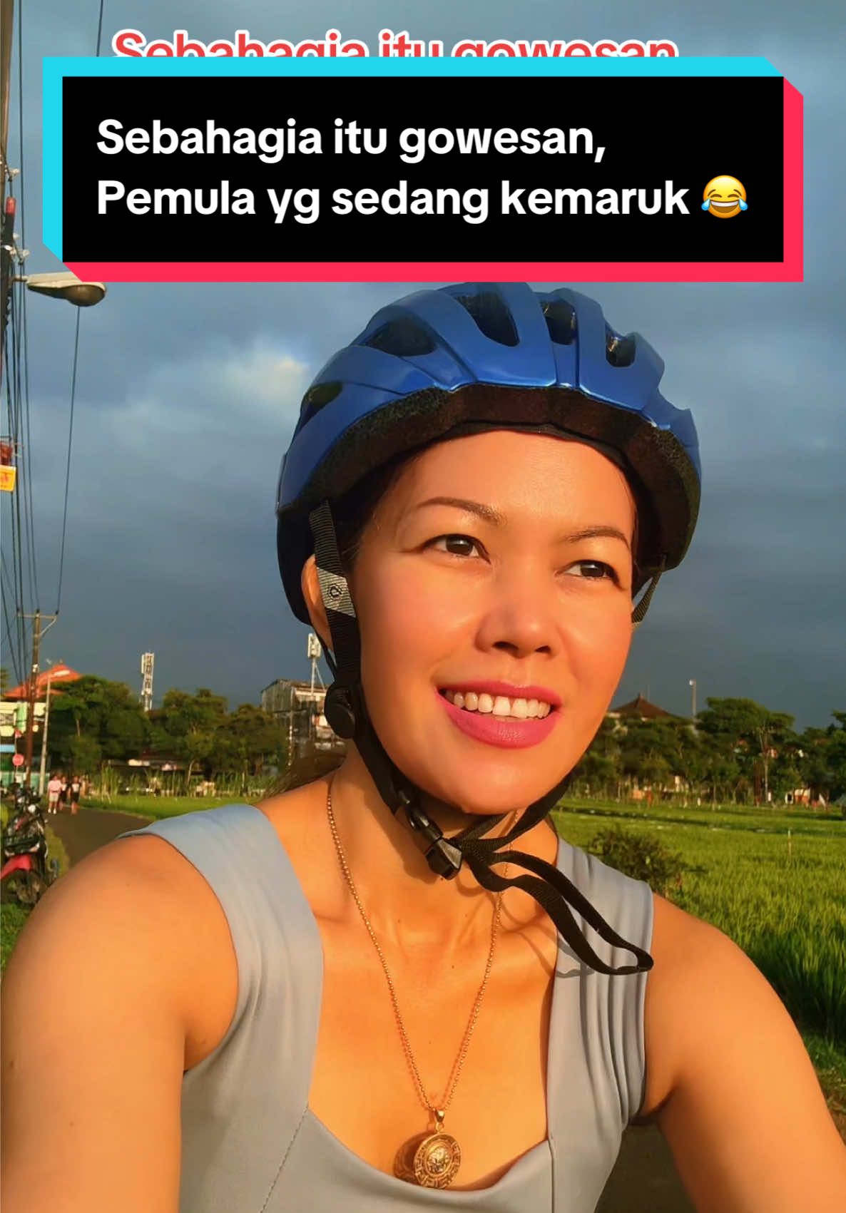 Sebahagia itu gowesan, Pemula yg sedang kemaruk 😂 #gowes #gowesindonesia #polygon #gravelbike