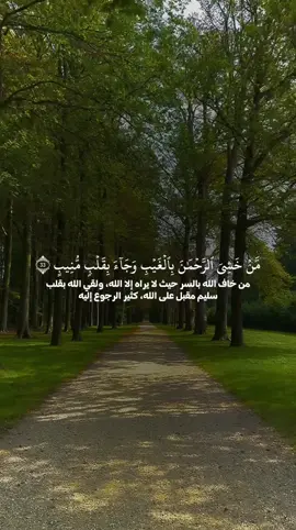 ‏ متواصل في نشر تلاوات النقي الطيب الشيخ الدكتور عاصم اللحيدان  #من_خشي_الرحمن_بالغيب  #قران  #سورة_ق  #عاصم_اللحيدان  #fypシ゚viral  