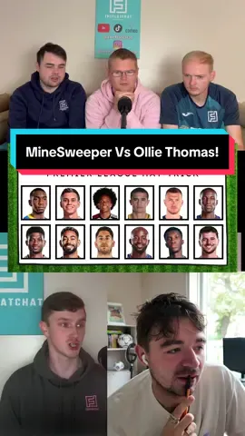 Who will win this MineSweeper challenge? Jacob or @Ollie Thomas #football #PremierLeague #footballquiz #crystalpalace #prem 