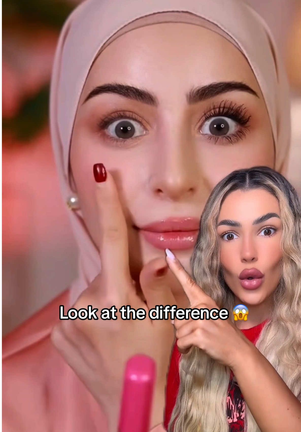 Look at the difference 😱 with new  @SHEGLAM Lashlighter Up & Out Mascara, your lashes can touch the sky. 🤭💕  #SHEGLAM #SHEGLAMMascara #SHEGLAMeyeson #SHEGLAMLashLighter