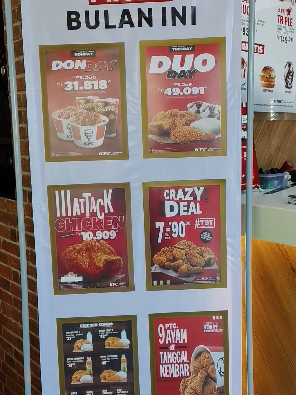 Belinya dari tag lokasi promo cuma 11K #kfc #promokfc #chicken #kfcsecretmenuhacks #promoseruweekend 
