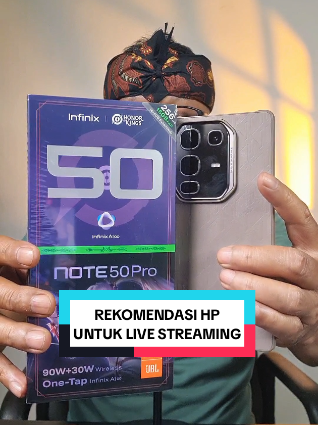 Rekomendasi hp intuk live streaming, audio jernih. #rekomendasihp #hpuntuklive #infinixnot50 #hplivestreaming #infinixnot50pro @infinixid 
